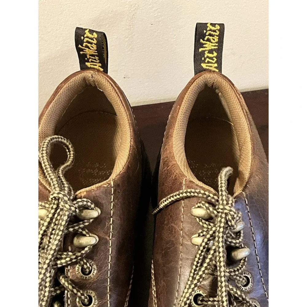 Dr. Martens Lachlan Brown Leather Lace-Up Oxford Shoes‎ Men's Size 9 US Grunge